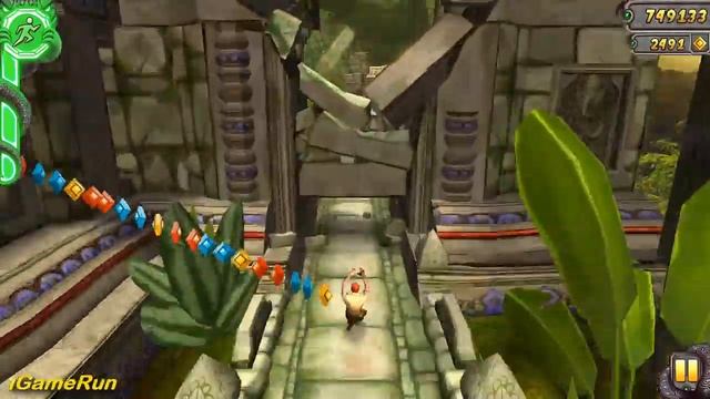 Temple Run 2 Lost Jungle Guy Dangerous Gameplay HD| iGameRun смотреть онлайн