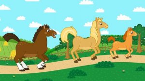 Animales de la granja | Canciones infantiles | El gatito Koté