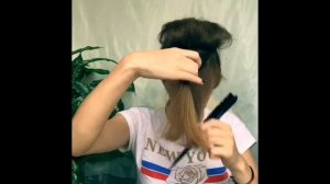 Причёска на среднюю длину волос