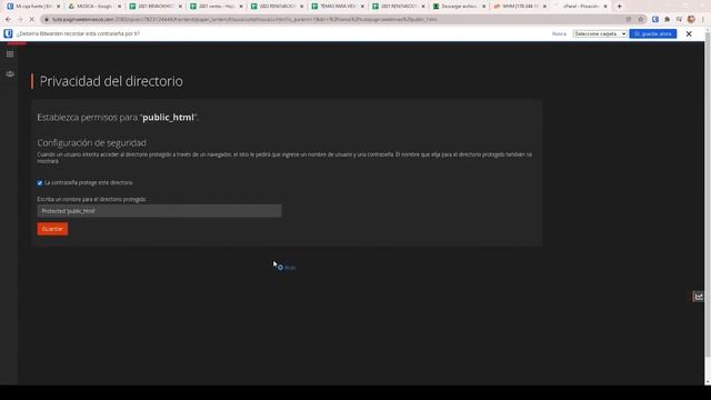 ¿Cómo proteger un directorio con contraseña en CPanel? смотреть онлайн