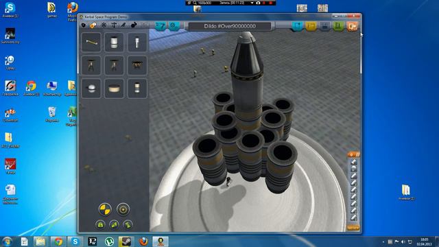 Как до луны пешком(kerbal space program)! смотреть онлайн