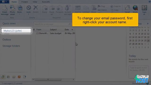 Windows Live Mail - Change Email Password смотреть онлайн