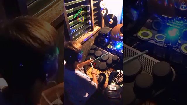 dina muli by itchiworm / yamaha dd 75 ELECTRONIC DRUM cover @amorestv0811 смотреть онлайн