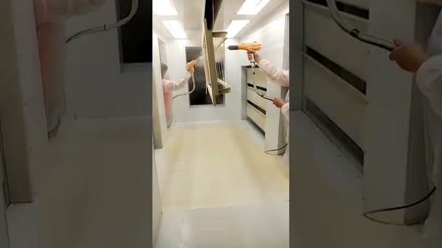 Пластиковая ручная камера порошковой покраски (пистолеты Gema) смотреть онлайн