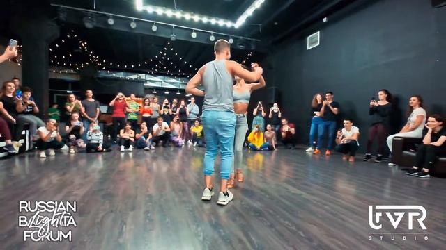 Dmitry & Anna (Como el agua) Russian Bachata forum 2020 смотреть онлайн