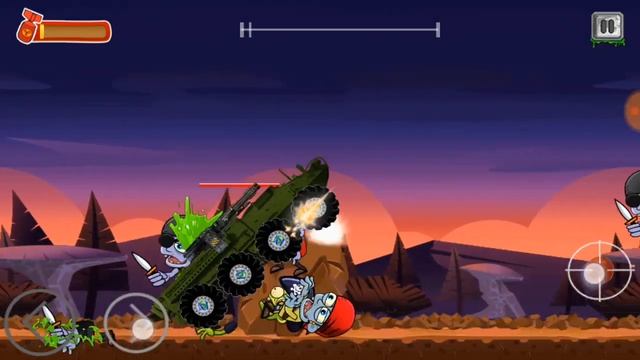 Zombie Attack 2 Walkthrough Final Levels Zombie Dragon Boss смотреть онлайн