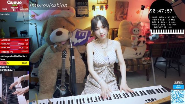 2 Hour Live Piano Improvisation Compilation for Work and Study смотреть онлайн