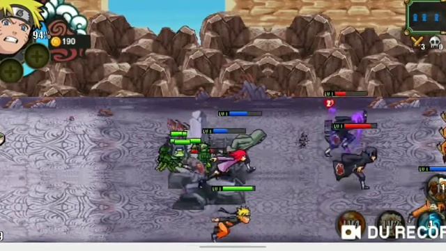 Лучшая игра по Наруто на андройд (Оффлайн) Naruto Senki смотреть онлайн