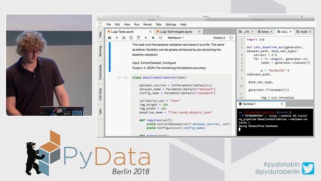 Production ready Data-Science with Python and Luigi - Mark Keinhörster смотреть онлайн