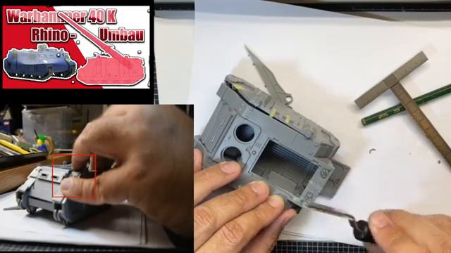 Warhammer 40K Rhino Modification смотреть онлайн