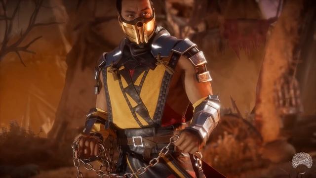 Mortal Kombat 11 Ultimate - Scorpion Defending Sub-Zero Intros! смотреть онлайн