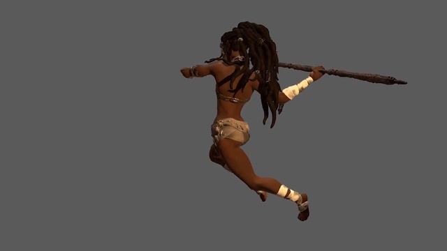 Zenaya Final ZBrush Sculpt смотреть онлайн