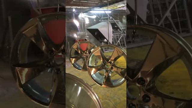 Полимерное окрашивание дисков смотреть онлайн