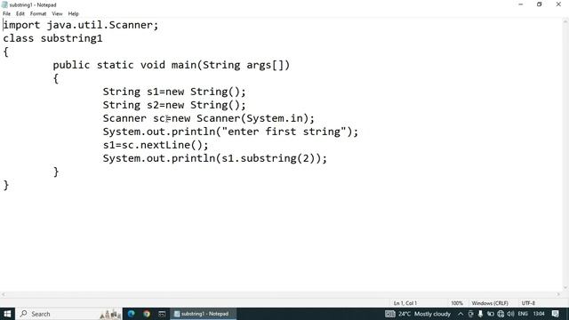 substring(n) Method In Java | substring() Function In Java | substring() Java Program | Strings смотреть онлайн