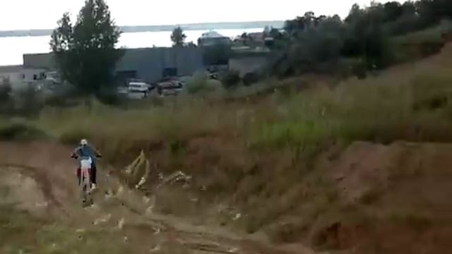 трасса мост отряд хонда 450с сварной рулит!!!))) смотреть онлайн