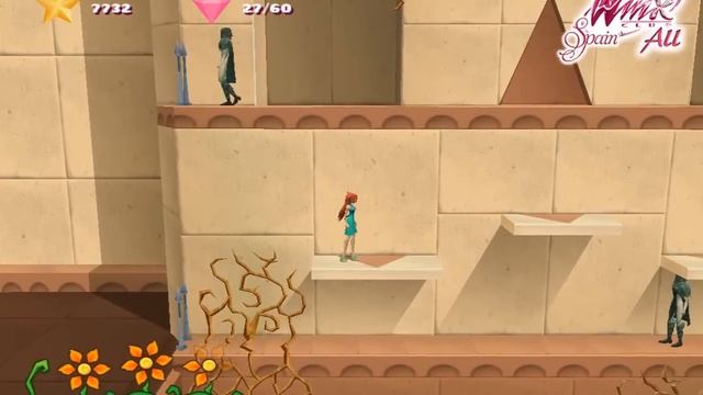 Winx Club PC Game - 23. Bloom sneaks into the Red Fountain School смотреть онлайн