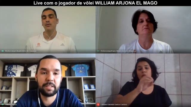 Live com o jogador de vôlei WILLIAM ARJONA EL MAGO смотреть онлайн