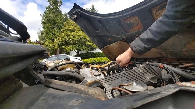 How to start a 8v SAAB 900 turbo. (the easy way) смотреть онлайн