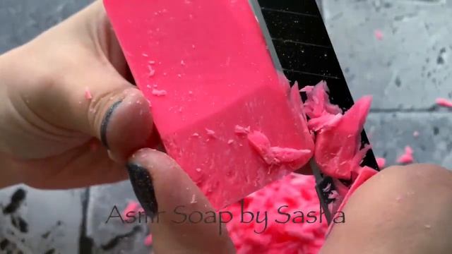 ASMR soap cutting. Резка сухого мыла смотреть онлайн