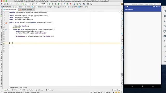 What is Handler ? Handler postDelayed | Android App Development Tutorials for beginners in Telugu смотреть онлайн
