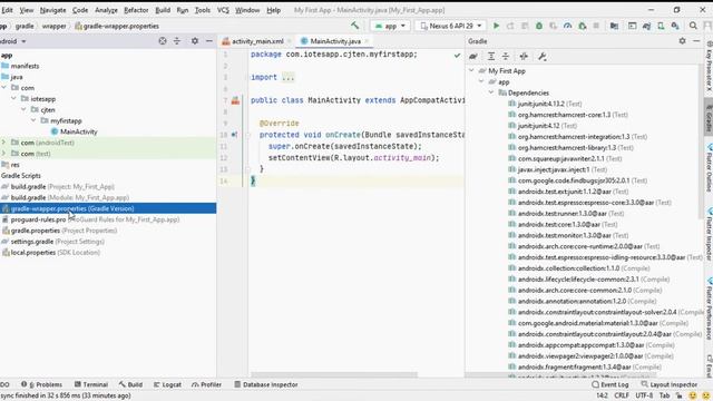 Introduction to Android Studio, Hello World App смотреть онлайн