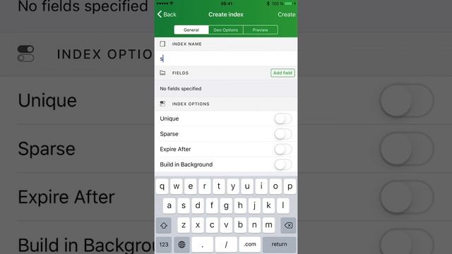 MongoLime - MongoDB Client For Mobile
