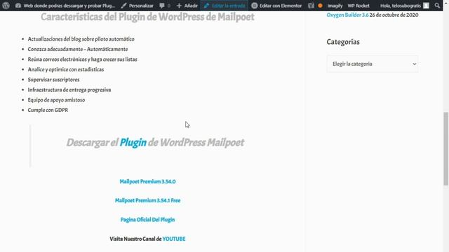 ?⚡Descargar el Plugin de WordPress Mailpoet Ultima Version смотреть онлайн
