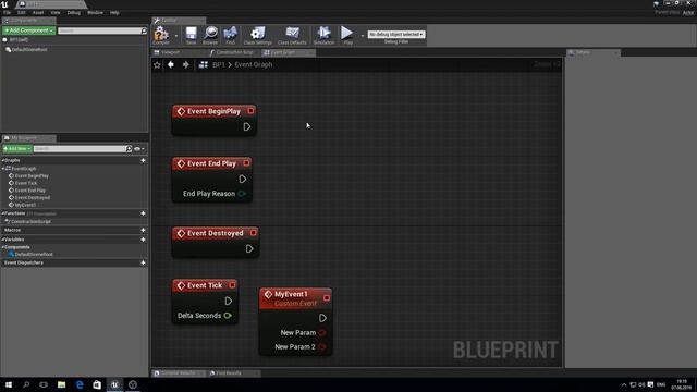 Урок 13 | Unreal Engine 4 Blueprint - Event События: Custom Event, на взаимодействие и.т.д. смотреть онлайн