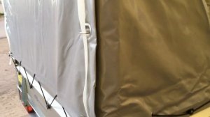 Прицеп КМЗ Профи 3,2*1,5м колёса R16,тент 1500мм
