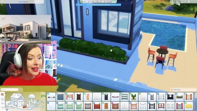 Can I Build This Real Life Mansion as a Tiny Home in The Sims 4?? Sims 4 Tiny Home Build Challenge смотреть онлайн