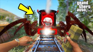 НАШЁЛ ЧУ ЧУ ЧАРЛЬЗА в ГТА 5 МОДЫ❗️СТРАШНЫЙ ПОЕЗД CHOO CHOO CHARLES в GTA 5