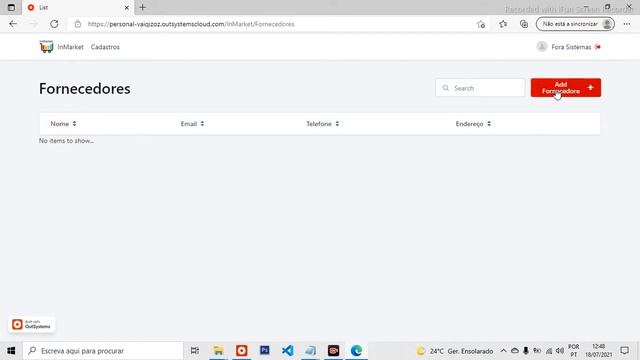 Controle de Estoque - Aula 06 - Telas de Cadastros Gerais смотреть онлайн