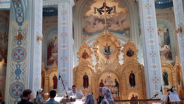 Запричастный концерт. "Молитву пролию ко Господу". Регент Екатерина Артюхова. смотреть онлайн