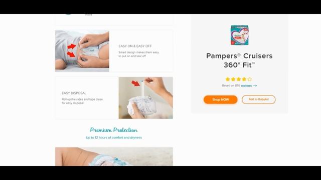 Pampers Cruisers 360 Fit Diaper| Choosing The Right Diaper For Baby смотреть онлайн