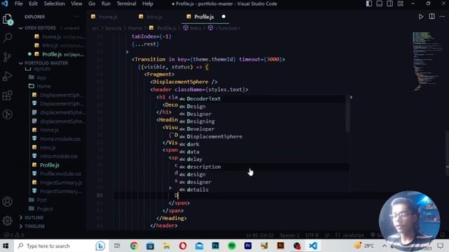 React 3D Portfolio Website with Three.js | Build and Deploy Responsive React Portfolio смотреть онлайн