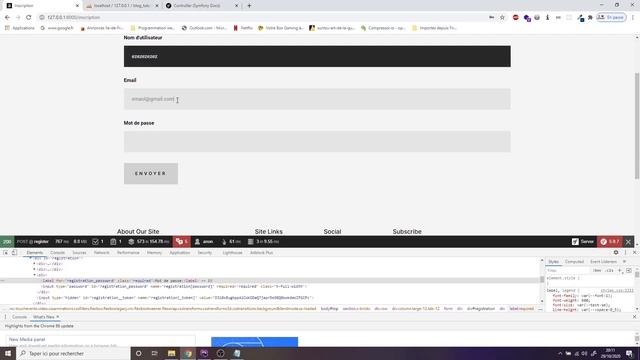 Symfony 5 - inscription et confirmation par mail смотреть онлайн