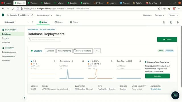 mongodb start a local server and connect to a remote server смотреть онлайн