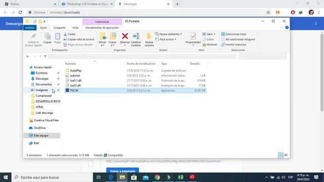 Photoshop Portable CS6 - Tutorial para Descargarlo. смотреть онлайн