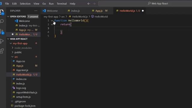 Installation, Set up and Hello World in React.js смотреть онлайн