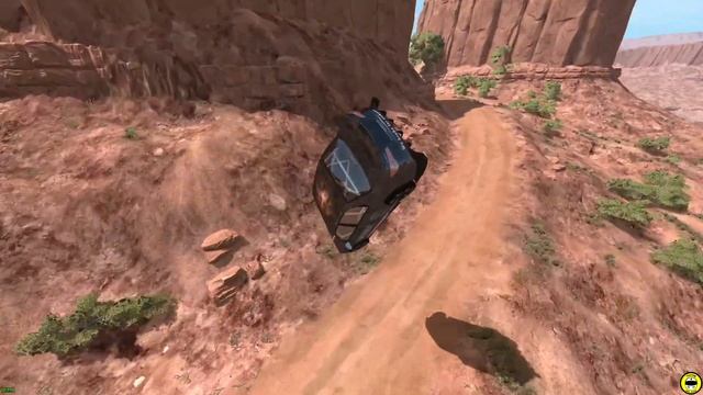 Amazing Chained Cars Crashes + Jump - Crashes Compilation #7 BeamNG.drive смотреть онлайн