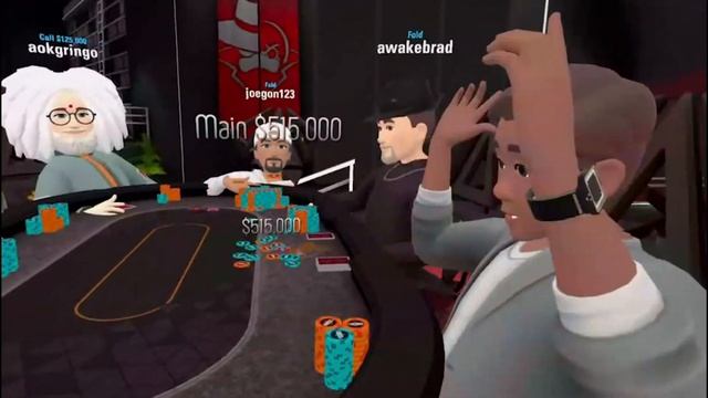 How many chips can you get at ONE SINGLE Pokerstars table? Pokerstars VR on the Oculus Quest 2 смотреть онлайн