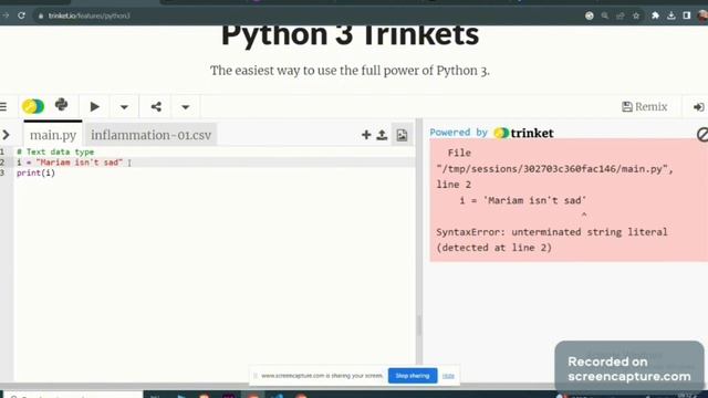 كورس بايثون من مبادرة المهندسين العرب، مريم عيد | اول محاضرة الComments,Variables, and Data types смотреть онлайн