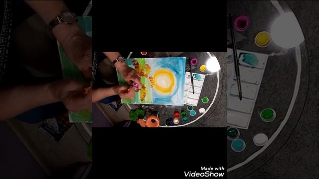 Мастер-класс по рисованию "Мое лето" смотреть онлайн