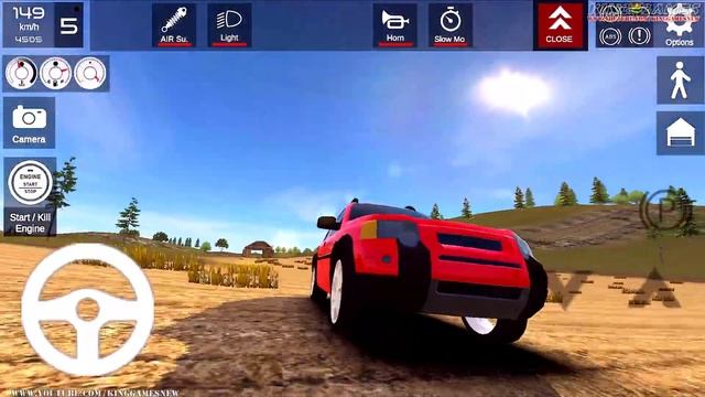 Offroad 4x4 Real Prado Car Driving - Jeep SUV Hill Mountian Drive - Android GamePlay #3 смотреть онлайн