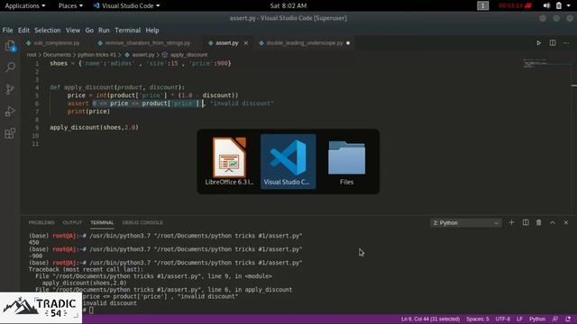 Python Tricks#1 | Tamil | TRADIC 54 смотреть онлайн