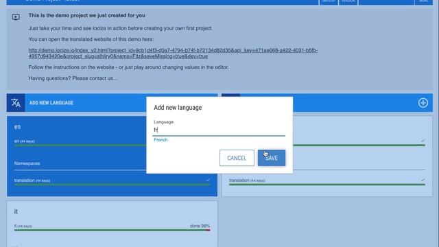 locize onboarding: the demo project смотреть онлайн