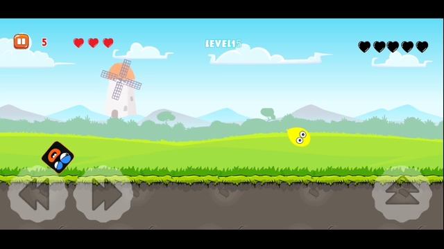 Red Stickman - Color Ball Adventure - Bounce Ball 4 - Red bounce ball - Fight First Bosses смотреть онлайн
