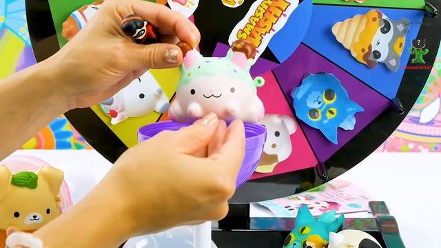 Incredibles 2 Spin the Wheel Game Smooshy Mushy vs Smashy Mashy w Violet, Dash, & Toy Surprises! смотреть онлайн