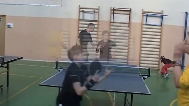 Семейный командный турнир по настольному теннису