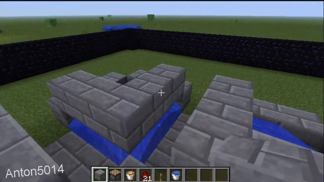 Генератор обсидиана в Minecraft смотреть онлайн